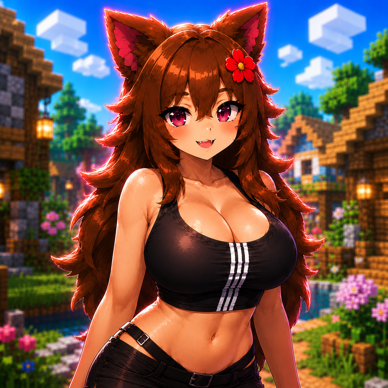 Luna base character — Jenny Mod for Minecraft PE and Java